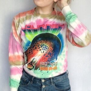 Journey Escape NWOT Tie Dye Band Graphic Tee